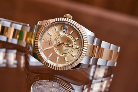 rolex sky dweller reviews|rolex sky dweller two tone.